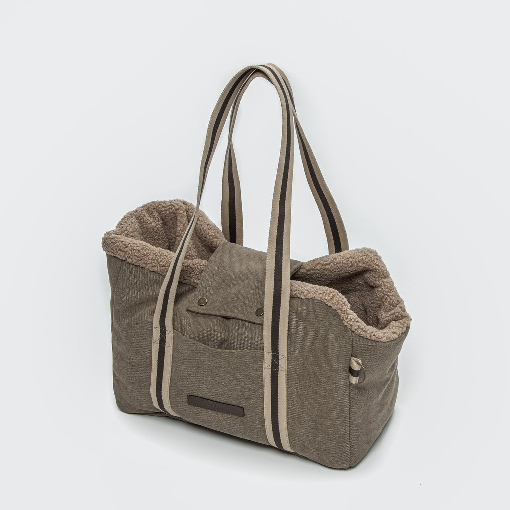 Lucca Dog Carrier in Sand from Cloud 7