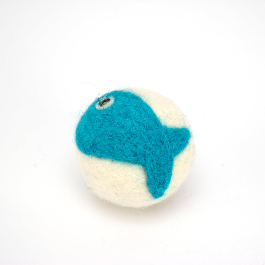 Peter's Fish Felt Cat Toy by Hiro + Wolf