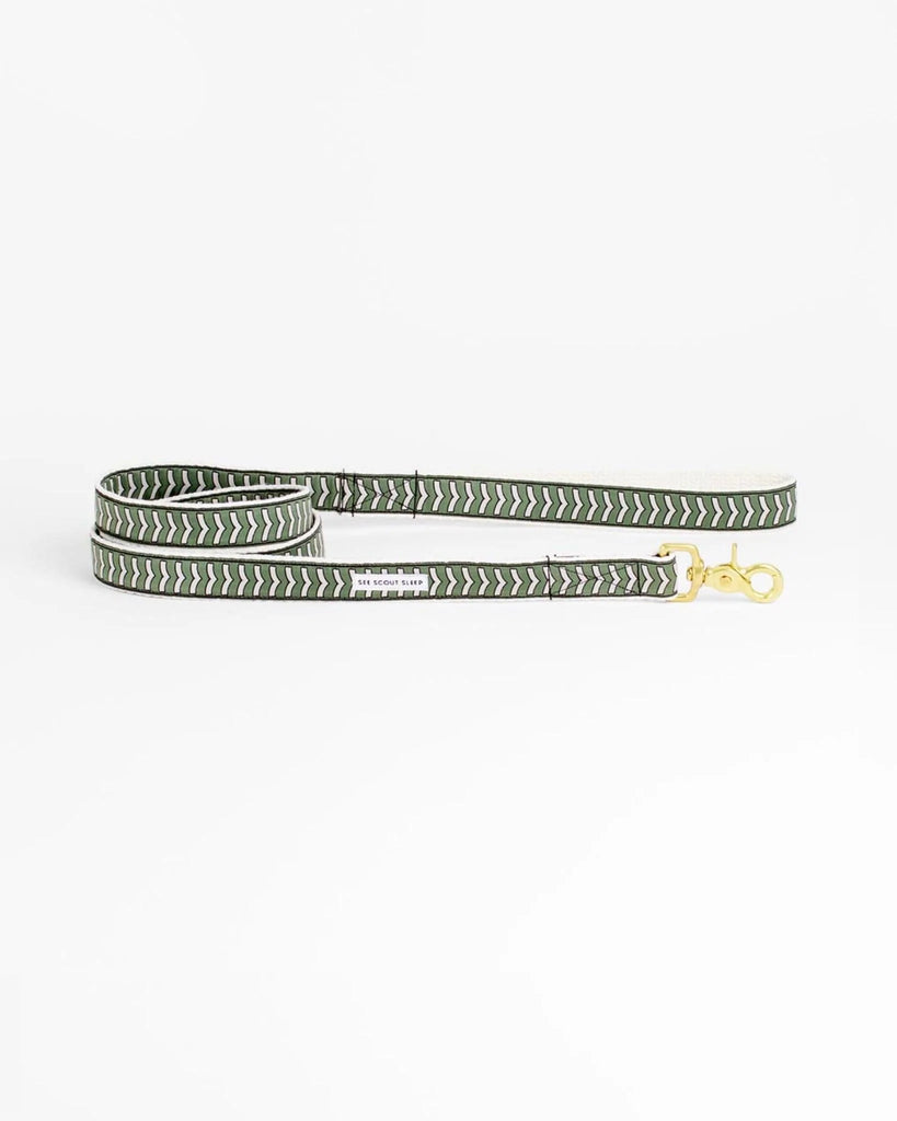 Chef 'L Bark Standard Leash - Sage from By Scout